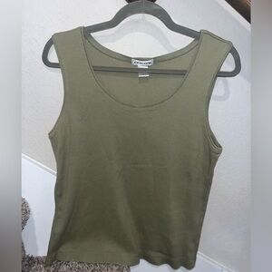 Chico's Classic Olive Tank Top